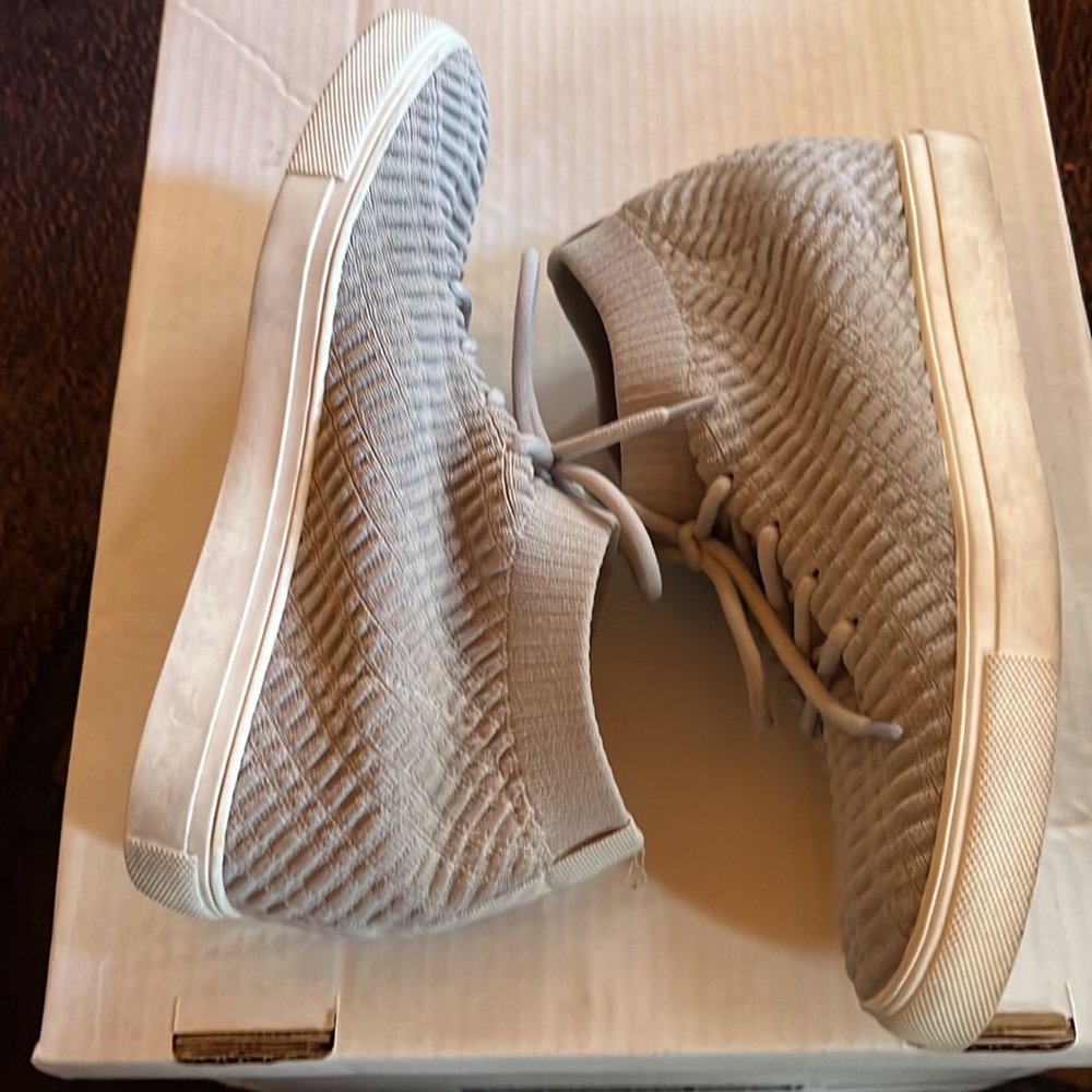 Gray Sock Wedge Sneakers by Steven sz 9